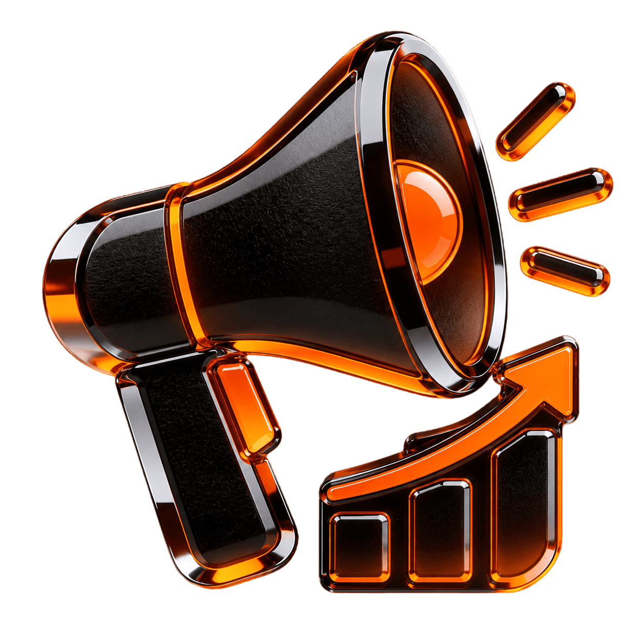 Performance Paid Ads 3D icon